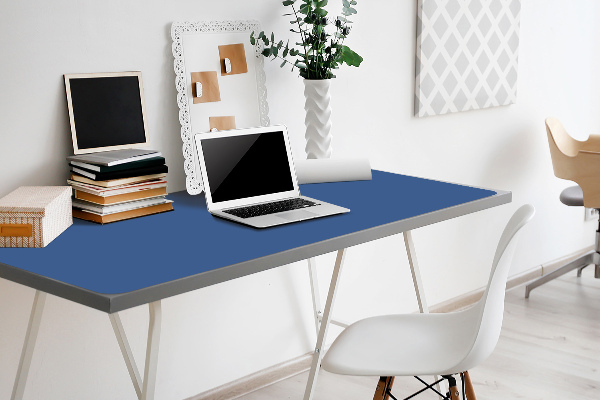 Full desk protector Dark blue