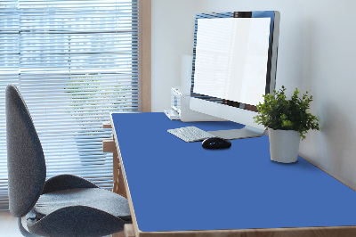 Desk pad dark azure