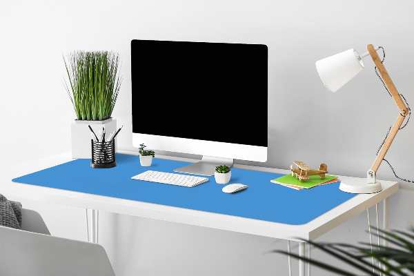 Large desk mat for children Blue