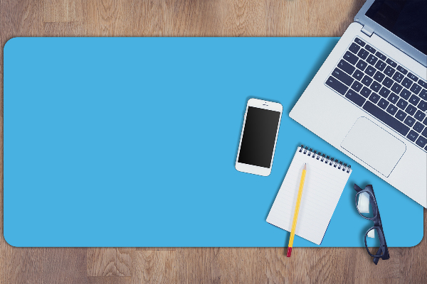 Desk pad Light blue