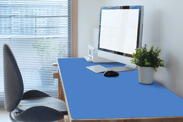 Large desk mat for children Azure