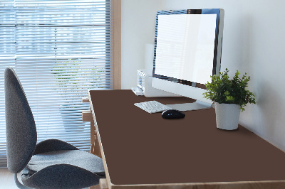 Large desk mat for children Brown