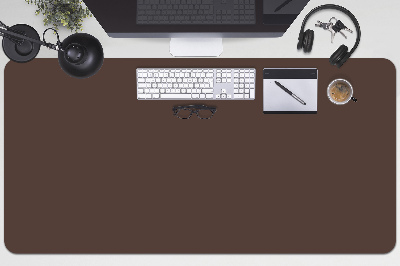 Large desk mat for children Brown