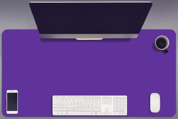 Desk mat Modrakowy blue