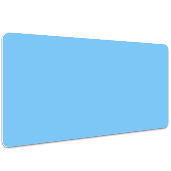 Desk mat pastel blue
