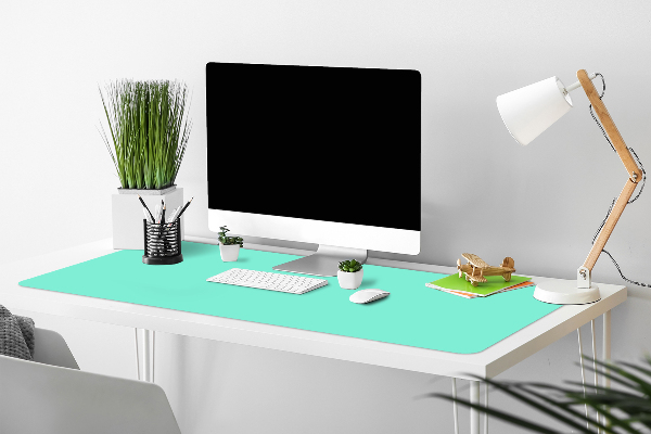 Large desk mat for children Mint