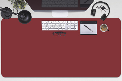 Desk mat purple red