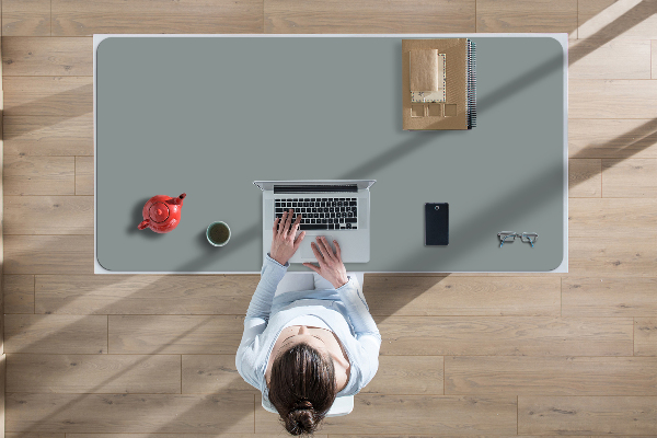 Large desk mat for children Gray