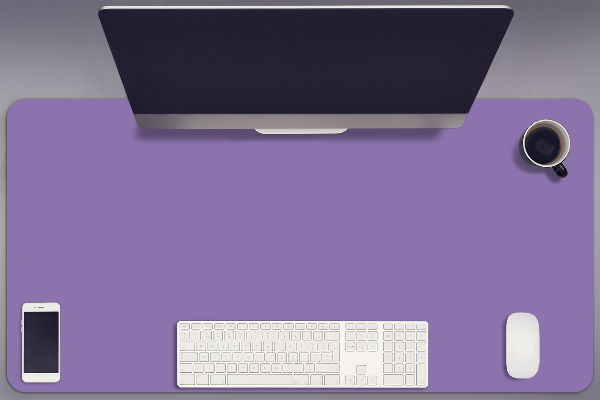 Large desk mat for children Lavender