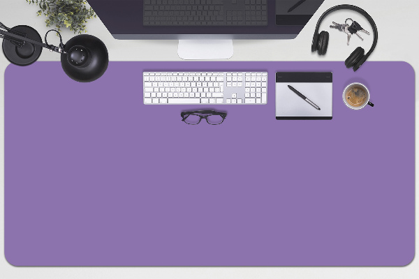 Large desk mat for children Lavender