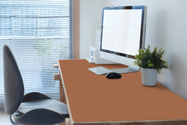 Large desk mat for children Copper