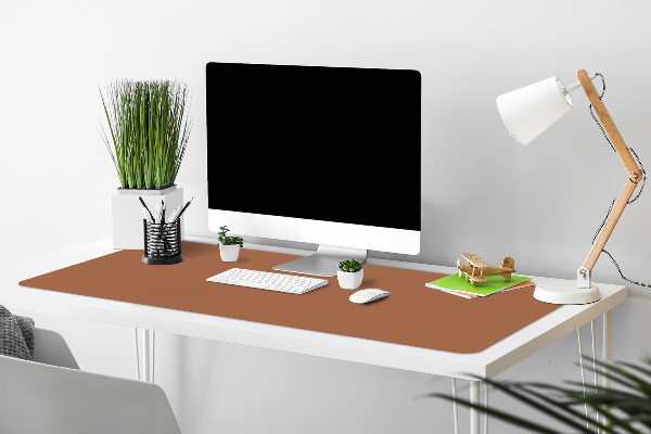 Large desk mat for children Copper
