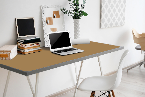 Large desk mat for children Golden