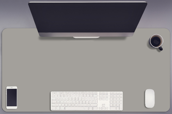 Large desk mat for children Silver