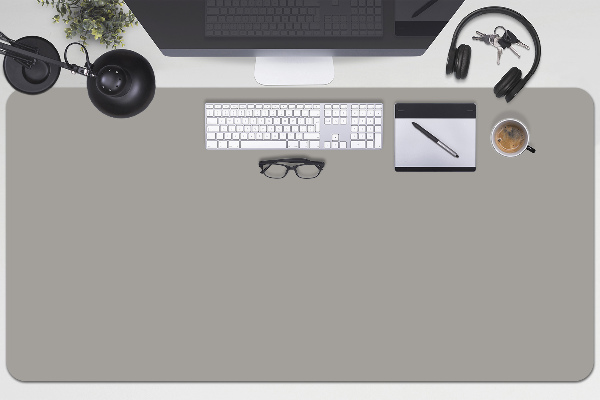 Large desk mat for children Silver