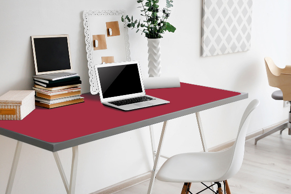 Large desk mat for children Burgundy