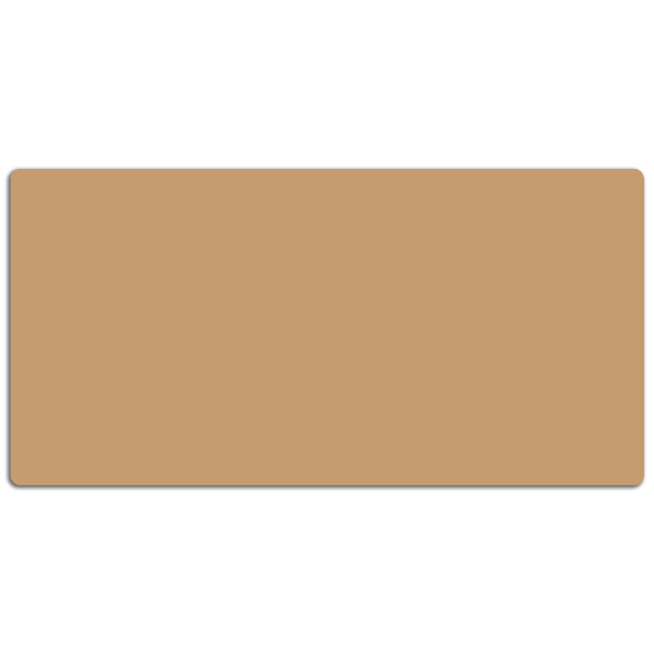 Large desk mat table protector Light brown