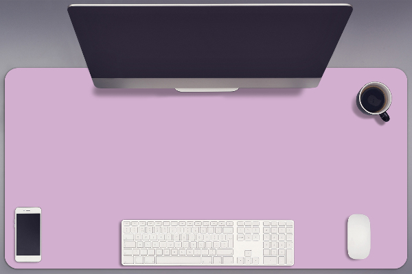Large desk mat for children Lilac