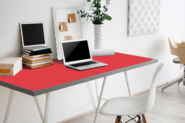 Large desk pad PVC protector Orange