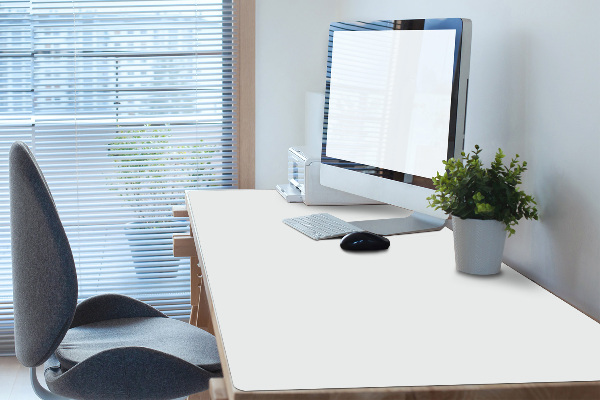 Large desk mat for children Light grey