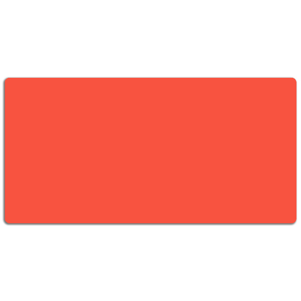 Desk mat bright orange