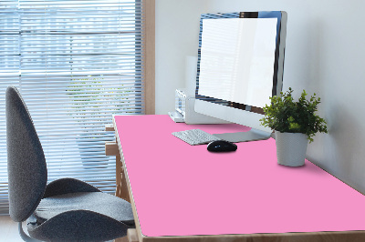 Large desk pad PVC protector Light pink
