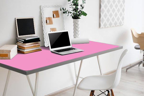 Large desk pad PVC protector Light pink