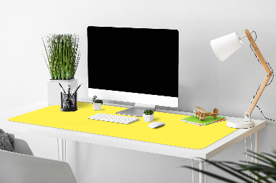 Large desk mat for children Lemon