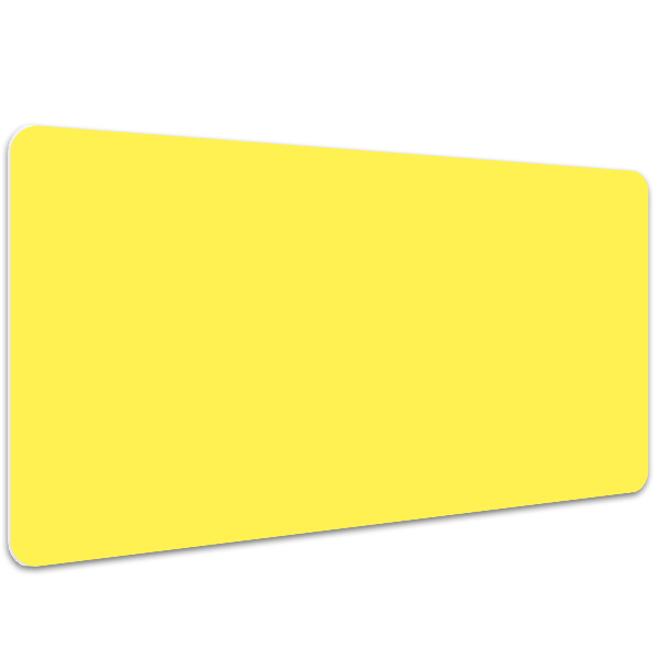 Large desk mat for children Lemon