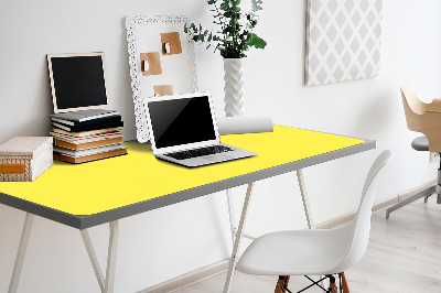 Large desk mat for children Lemon