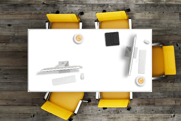 Large desk mat for children White