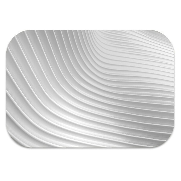Office chair mat white gouging