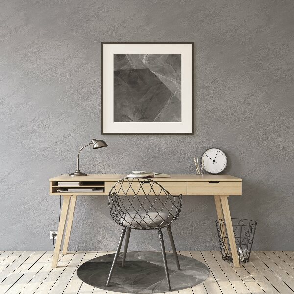 Computer chair mat Abstraction graphite