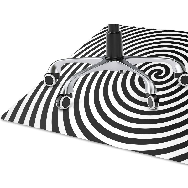 Office chair mat Spiral