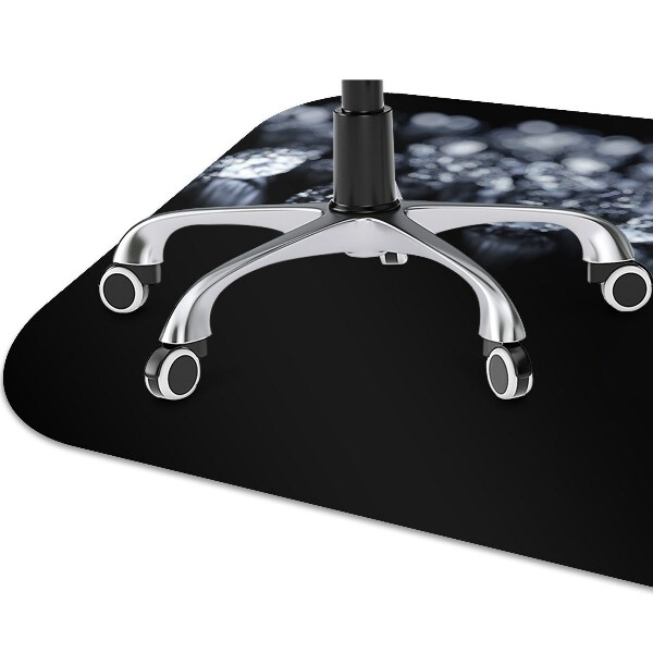 Office chair mat diamonds
