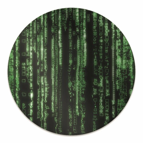 Desk chair mat green signs