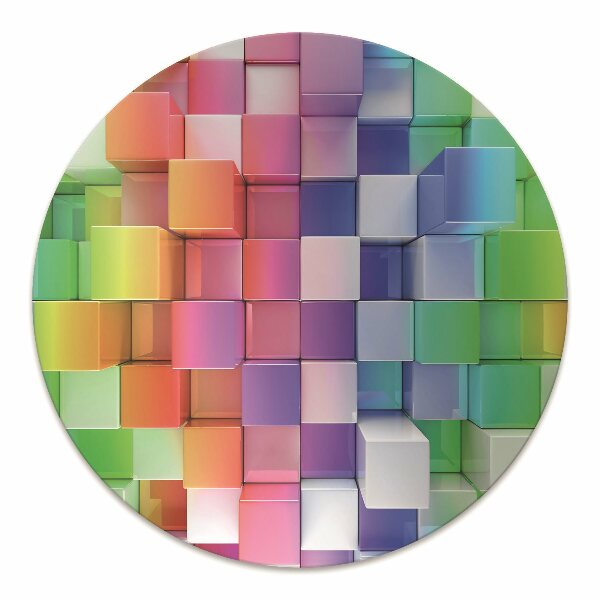 Chair mat Abstraction color