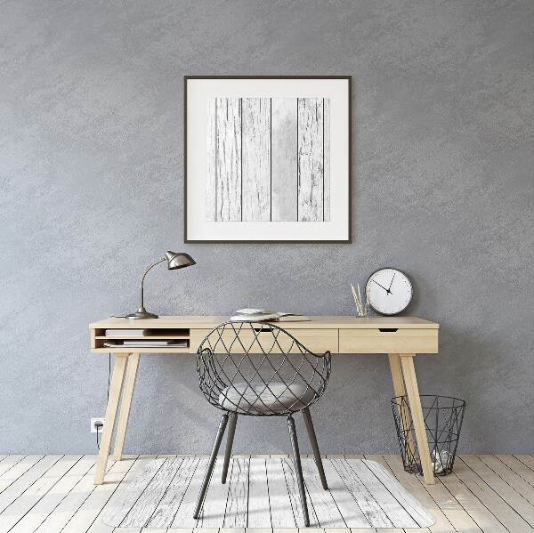 Desk chair mat boards white