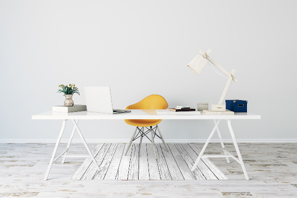 Desk chair mat boards white