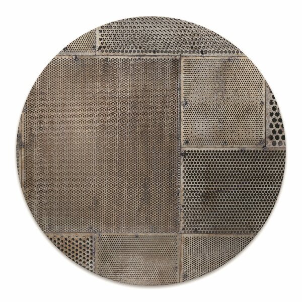 Chair mat floor panels protector The metal floor