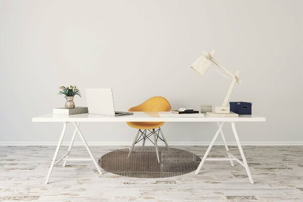 Chair mat floor panels protector The metal floor