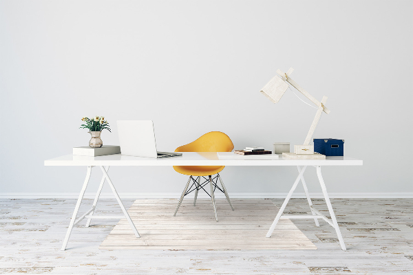 Desk chair mat white boards