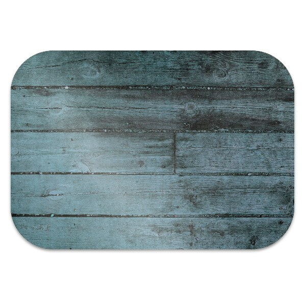 Chair mat floor panels protector blue boards