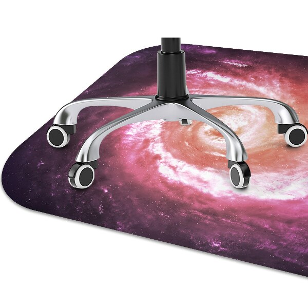 Desk chair mat Space vortex