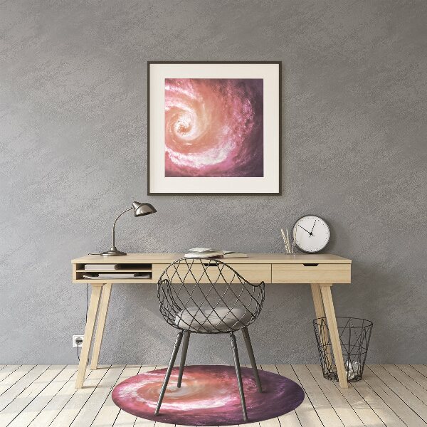 Desk chair mat Space vortex