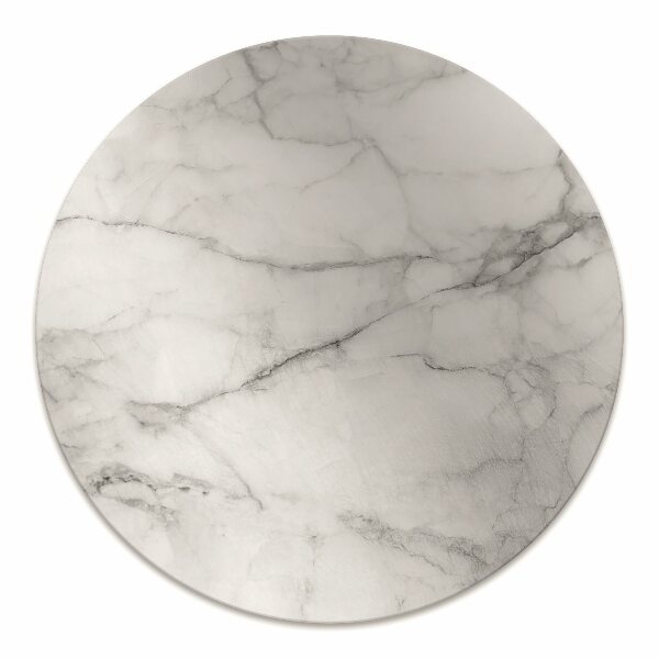 Computer chair mat Marble gray