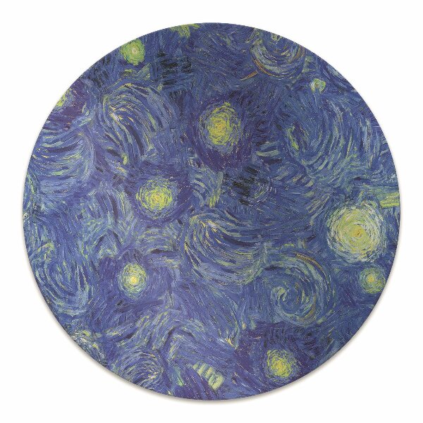 Computer chair mat blooming almond