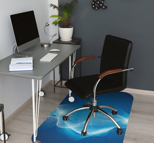Office chair mat Flame