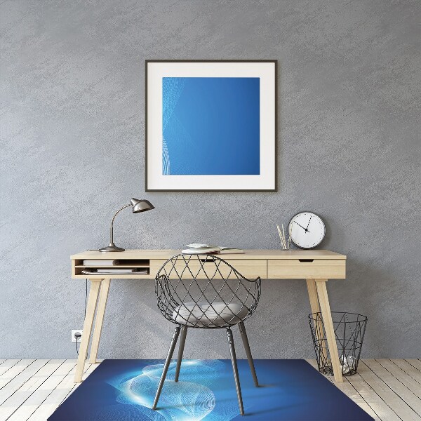 Office chair mat Flame