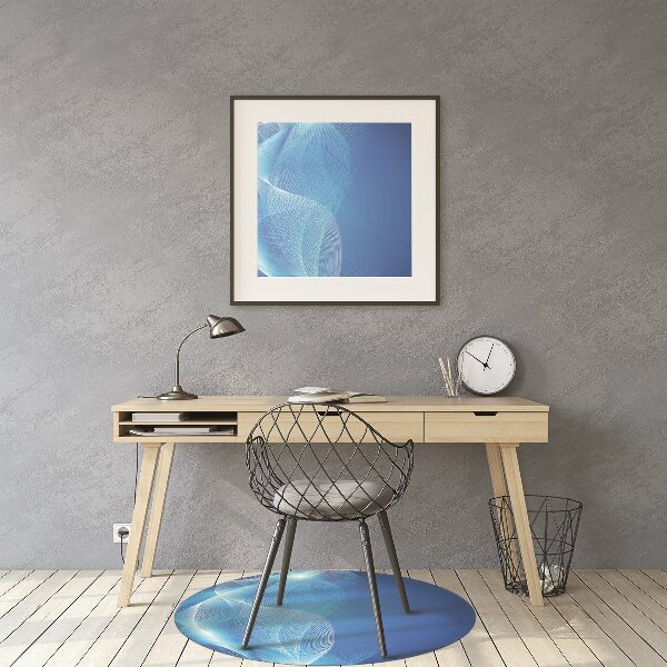 Office chair mat Flame
